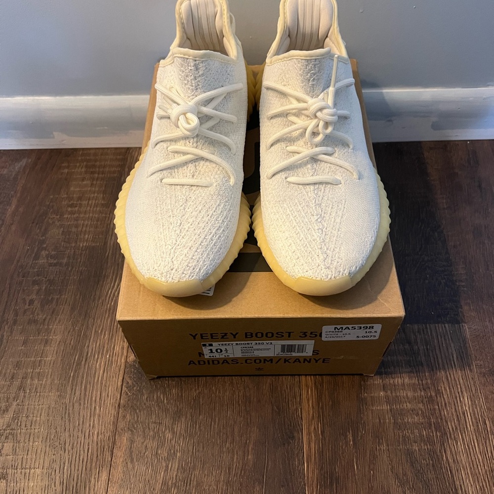 Adidas Yeezy Boost 350 V2 in Cream and Yellow